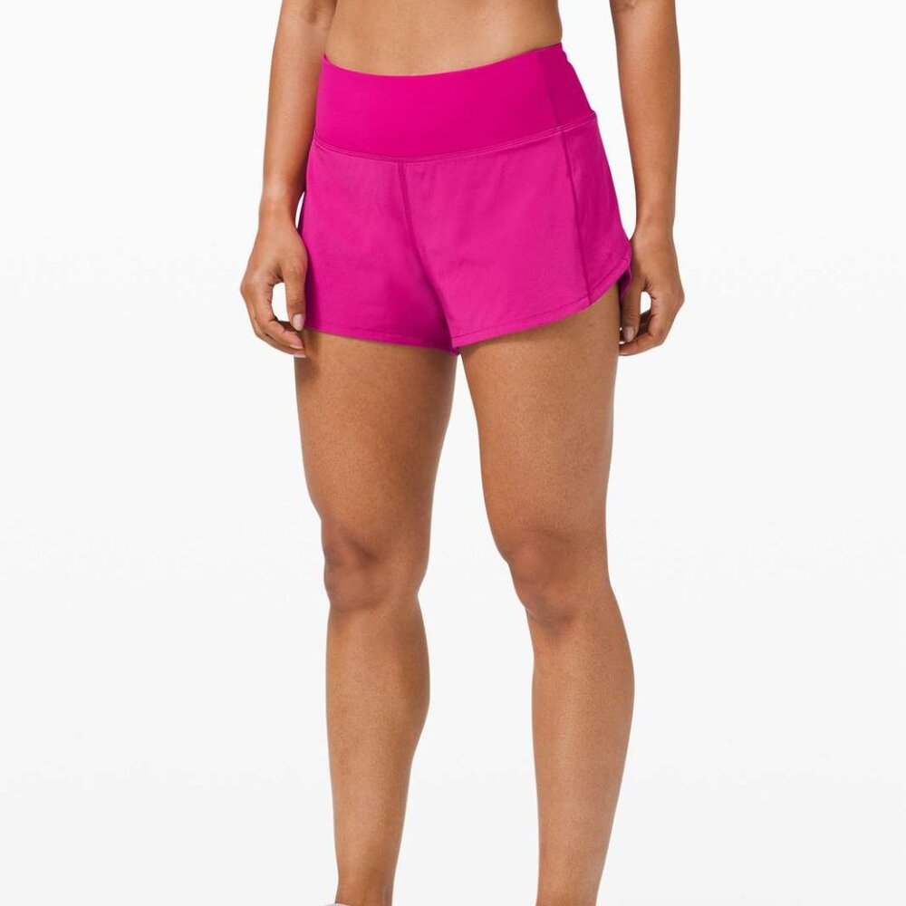 Lululemon Speed Up Short Ripened Raspberry Size 1… - image 4